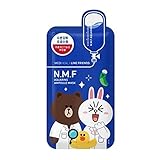 Mediheal Line Friends N.M.F Aquaringer Ampoule Face Mask Sheet 27ml X 10pcs