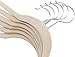 Utopia Home Premium Velvet Hangers (Pack of 50, Ivory) - Heavy Duty - Non Slip - Velvet Shirt/Dress Hangers