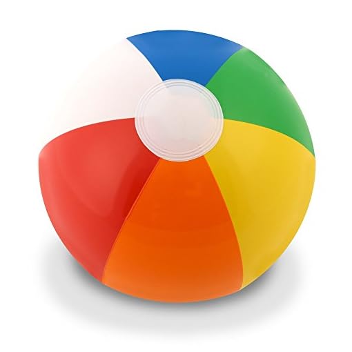 Kangaroo 12" Rainbow Beach Balls (12 Pack); Inflatable 12pc Beach Ball Pool Toys - Image 9