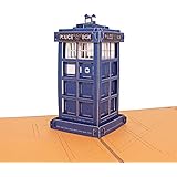 Thank You 3D Greeting Cards - TARDIS of DOCTOR WHO,Encouragement Card,Birthday Card,Graduation Card,3D Pop Up Card,Birthday Gifts by AITpop