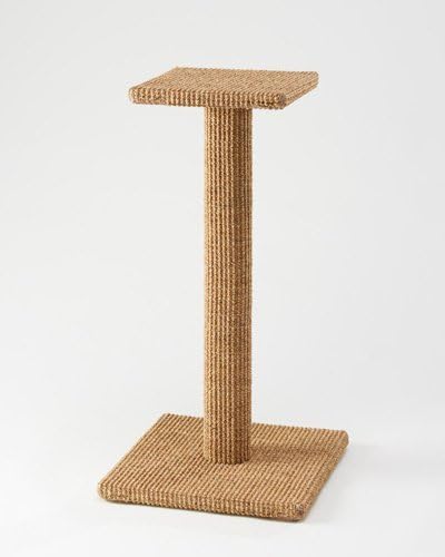 Sustainable Lifestyles 30-postperch-Sienna 30 in. Sisal Cat Scratching Post and Perch - Sienna