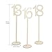 OULII Wooden Table Numbers with Holder Base for Wedding or Home Decoration, 11 to 20, Pack of 10