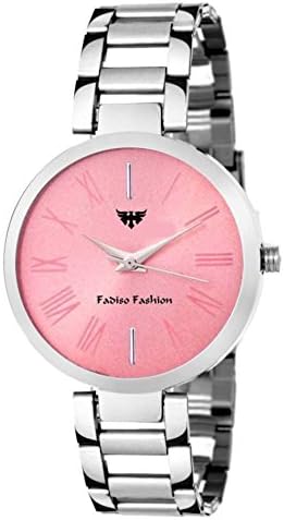 FF-05011-SLV Pink Ladies Exclusive Met Solo Design Imperial Series Watch - for Women
