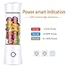 Portable Blender,【2019 Newest】Pendali Personal Size Smoothie Juice Blender Fruit Mixer Six Blades in 3D, 480ml Glass Juicer Cup with 4000mAh USB Rechargeable for Travel Office, (FDA BPA Free)