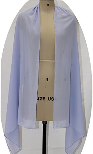 Lanbaodress Wedding Jacket Wraps Bolero Chiffon Women Cap Wrap Shrug For Evening Dresses Lavender