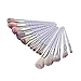 OVERMAL 15PCS Make Up Foundation Eyebrow Eyeliner Blush Cosmetic Concealer Brushes
