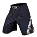 ARD MMA Fight Shorts UFC Cage Fight Clothing Grappling Muay Thai Kick Boxing (Black, xl)
