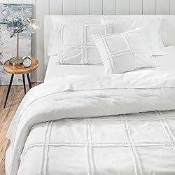 MARTHA STEWART Skylar Chenille King Size Comforter