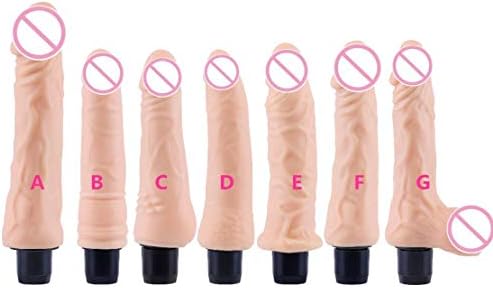 Double Enders 7 Styles Vibrating Real Funny Toy Women Mastubator,F