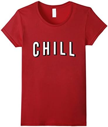 Womens Chill T-Shirt Medium Cranberry