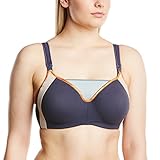 Cake Lingerie High-Impact Maternity Nursing Orange Zest Sports Bra