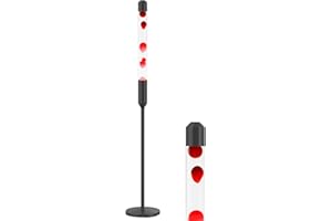 Kyzfy 59-Inch Liquid Motion Lamp,Magma Lamp, Mood Relaxation Light，Suitable for Home Decoration, Living Room, Office, Bedroom, café (59in)