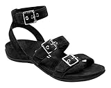 Vionic Womens Rest Sahara Backstrap Sandal Black Size 9