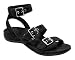 Vionic Womens Rest Sahara Backstrap Sandal Black Size 9