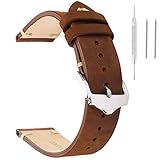 EACHE Leather Watch Bands 22mm For Men Vintage
