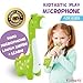 Kidtastic Play Microphone for Kids - Audio, Songs, Facts & Voice Recording - Muscial Instrument for Toddlers & Mp3 Player - Green Wireless Dinosaur Learning Toy for Toddlers 18 Months and up