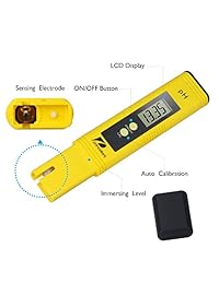 Medidor de calidad de agua Pancellent Tds pH EC Temperatura Set 4 en 1