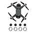 XtremeAmazing 4 Pack LED Motor Lamp Arm Light Cover Cap + Base Ring Kit Replace Part for DJI Spark RC Drone