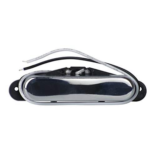 image for FLEOR Alnico 5 Guitar Pickups - TL Bridge & Neck Pickup (Chrome) for T
