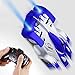 SGILE Remote Control Car Toy, Wall Climbing RC Car - Dual Mode 360° Rotating LED Head Stunt Car, Birthday Present Gift for Kids, Blue