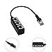 YJYdada RJ45 1 To 3 Ethernet lan Network Cable Splitter 3 Way Extender Adapter Connector