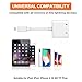 Headphone Adapter for iPhone Adapter 3.5mm Jack Charging Audio 2 in1 Jack Audio to 3.5mm Dongle Aux Splitter Converter Adaptor Cable Compatible with iPhone Xs Max XR X 8 7 Plus for iOS 10.3 or Higher