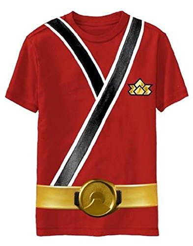 Power rangers samurai ranger red uniform monster toddler t-shirt …