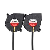 FYSETC Prusa i3 MK3 Cooling Fan 5015 50x50x15mm 5V DC 0.35A Ｈotend Cooler Blow Radiator Sleeve Bearing for 3D Printer Parts Accessories, 2Pcs