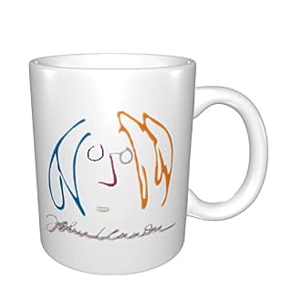 Imaginez John Lennon tasse à café tasse boules drôle nouveauté tasse idée cadeau tasse - Les Beatles, Paul McCartney, John Lennon, RIngo Starr, George Harrison