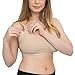 Seamless Sublime Nursing Bra for Breastfeeding and Maternity (Nude, Medium)