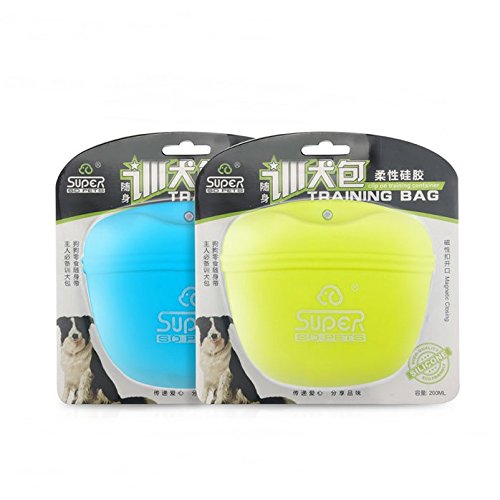 Dog Training Waist Bag Pet Treat Bag Touch Dog Pocket pouch Gift Bags for Dog food storage dry bag Carrier Lunch trash Bag for dogs Easy Open-Close Magnet Buckle Easily Carries Dog Snacks and Toys Bag