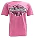 Harley-Davidson Women's & Men's T-Shirt, Bar & Shield Tee, Pink R302000010