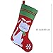 Wewill Lovely Embroidered Pets Pattern Christmas Stockings Dog or Cat 16-Inch Length (Cat)