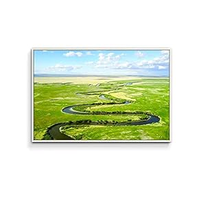 Framed Canvas Wall Art for Living Room, Bedroom Plain Canvas Prints for Home Decoration Ready to Hang - 16x24 inches