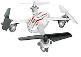 Syma X11 R/C 4 Channel 2.4Ghz RC Quadcopter with 2MP HD Camera - White