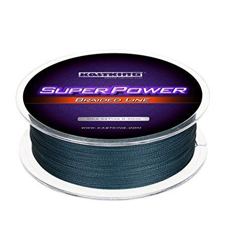 KastKing SuperPower Braided Lines Line 10lb-150lb, 0.08 mm-0.80 mm, Dyneema Braid PE – 300 m/500 m/1000 m