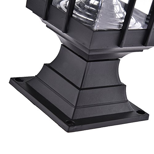 image for Fulstarshop Solar Pillar Light Waterproof Landscape LED Post Lamp for 