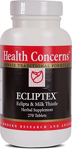 Health Concerns - Ecliptex - Eclipta & Milk Thistle Herbal Supplement - 270 Tablets