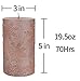 LA JOLIE MUSE Pillar Candle Table Decorations 5