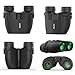 Baufut 12x25 Compact Binoculars for Adults Kids with Low Light Night Vision,Rotatable Eyepiece High Power Waterproof Lightweight Binoculars for Bird Watching Hunting Traveling Hiking Concerts