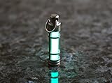 Glow Fob - Stainless Steel Glow In The Dark Keychain - TEC S3