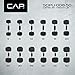 CAP Barbell Coated Dumbbell Weights with Padded Grip, 25-Pound