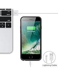 Funda de batería para iPhone 8 Plus 7 Plus, actualización de 8500 mAh, funda de carga portátil protectora para iPhone 8 Plus, batería recargable extendida, cargador para Apple iPhone 7 Plus Power Bank (5,5 pulgadas)