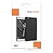 kwmobile Hard Case Compatible with Huawei MediaPad M3 8.4 - Fabric Cover - Fabric, Dark Grey