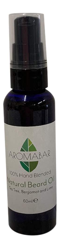 Beard Oil 60ml with Tea Tree, Bergamot & Lime Natural Oils