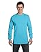 Comfort Colors Ringspun Garment-Dyed Long-Sleeve T-Shirt, XL, LAGOON BLUE