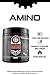 Driven Amino-BCAA Enhanced with Glutamine- Aids in Muscle Recovery, Increase Muscle Protein Synthesis, and Improve Lean Body Mass-Perfect 2:1:1 BCAA Ratio (Fruit Punch)