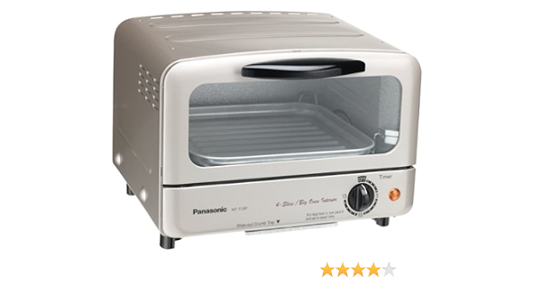 Amazon.com: Panasonic nt-t13p 4-Slice tostador : Hogar y Cocina
