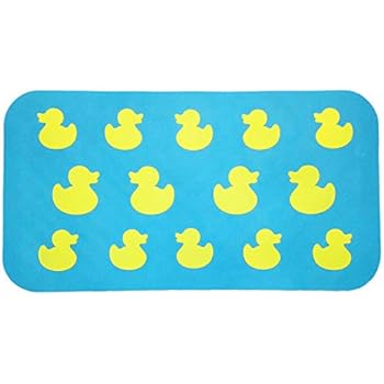 Aprice Non Slip Bathtub Mat Baby Toddler Shower Bath Tub Mat Kids Yellow Duck