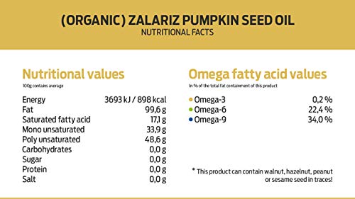 PÖDÖR Premium Zalariz Pumpkin Seed Oil - 8.4 fl. Oz. - Cold-Pressed, 100% Natural, Unrefined and Unfiltered, Vegan… - Image 6